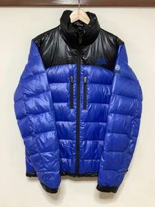 ら1237 THE NORTH FACE ノースフェイス SUMMT SERIES サミットシリーズ ナイロンダウンジャケット ダウンアコンカグア M PERTEX ブルー