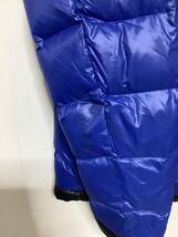 ら1237 THE NORTH FACE ノースフェイス SUMMT SERIES サミットシリーズ ナイロンダウンジャケット ダウンアコンカグア M PERTEX ブルー_画像7