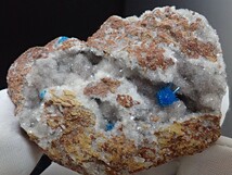【金平糖】ペンタゴナイト&ヒューランダイト　ペンタゴン石&輝沸石　原石　標本_画像2
