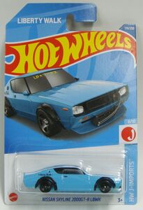 Hot Wheels　NISSAN SKYLINE 2000GT-R LBWK