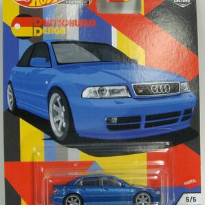 Hot Wheels【DEUTSCHLAND DESIGN】AUDI S4 QUATTRO(ブルー)の画像1