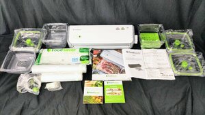 T1459 未使用品 Coleman コールマン FoodSaver フードセーバー FM2010DTC 付属品あり 真空ジッパーバッグ Lサイズ付き 真空パック キッチン