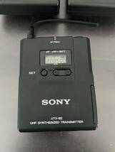 ★通電確認済み★SONY UTX-B2 URX-P2 ワイヤレスマイク 送信機 受信機 3台セット _画像2