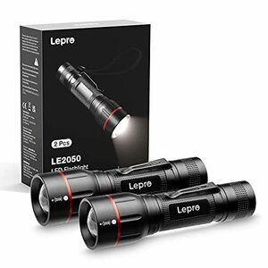 【訳有未使用】1個 Lepro LED懐中電灯 フラッシュライト ハンディライト 強力 軍用 【LE2050/…_C_644