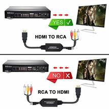 【訳有未使用】HDMI to RCA変換ケーブル HDMI to AVコンバータデジタル 3RCA/AV 変換…_C_670_画像5