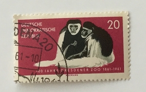 東ドイツ の切手　1961年