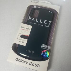 Galaxy S20 5G 耐衝撃ハイブリッドケース ダークグレー 0022