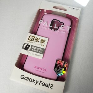 Galaxy Feel2 SC-02L 耐衝撃ハイブリッドケース ピンク 1271