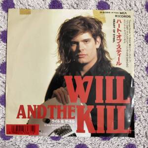 【国内盤】【7inch】◆即決！◆中古■【WILL AND THE KILL ウィル＆ザ・キル HEART OF STEEL ハート・オブ・スティール】7インチ EP■P2366