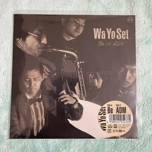 【希少】【レア】【7inch】◆即決◆新品■【Wa Yo Set / Be / ADM】EP レコード■AHS021 AT HOME SOUND COMMON hip hop jazzy koco