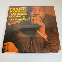 DONALD BYRD ドナルド・バード FUEGO LP レコード ジャケットカット有りBLUE NOTE JAZZ ジャズ _画像1