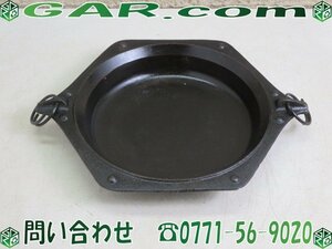 MG57 rock . saucepan for sukiyaki /... saucepan iron saucepan / iron pan iron vessel iron made cookware iron plate 