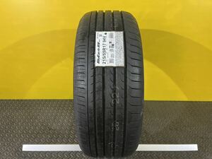 T825 新品未使用 215/55R17 YOKOHAMA BluEarth-RV RV03 ヨコハマ ブルーアース アールブイ 夏タイヤ サマータイヤ 2021年製 1本のみ