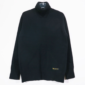 NEIGHBORHOOD ネイバーフッド 15AW EDWARD/W-HN.LS 152MANH-KNM04 エドワード タートルネック ニット ブラック ハイネック セーター Jaz