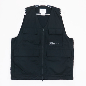 WTAPS WTaps 22SS LRRP/VEST/COPO.WEATHER 221WVDT-JKM01 лучший weather черный tops Jaz