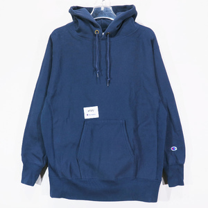 WTAPS ダブルタップス x Champion チャンピオン 20AW ACADEMY/HOODED/ COTTON.CHAMPION.REVERSE WEAVE アカデミー ネイビー Jaz