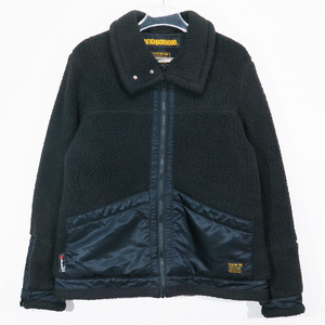 NEIGHBORHOOD ネイバーフッド 18AW B-3B/E-JKT 182TSNH-JKM04 B-3タイプ フライト ボア ジャケット ブラック アウター Jaz