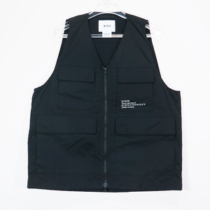 WTAPS ダブルタップス 22SS LRRP/VEST/COPO.WEATHER 221WVDT-JKM01 ベスト ウェザー ブラック トップス Jaz