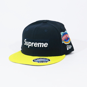 SUPREME シュプリーム 23AW CHAMPIONSHIPS BOX LOGO NEW ERA チャンピオンシップ ボックス ロゴ ニューエラ キャップ ネイビー Jaz