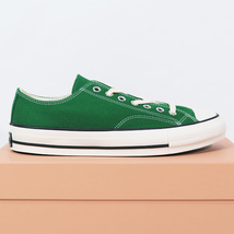 CONVERSE Addict コンバース アディクト CHUCK TAYLOR CANVAS OX チャックテイラー キャンバス グリーン ローカット スニーカー Jaz_画像3