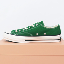 CONVERSE Addict コンバース アディクト CHUCK TAYLOR CANVAS OX チャックテイラー キャンバス グリーン ローカット スニーカー Jaz_画像4