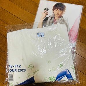 キスマイ　Kis-My-Ft2 コンサートTシャツ　藤ヶ谷太輔　クリアファイル グッズセット ライブ グッズ