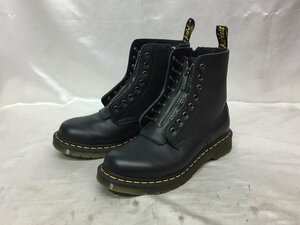 Dr.Martens ドクターマーチン PASCAL FRONT ZIP フロントジップ レースアップ ブーツ 8ホールブーツ サイズ：UK7(26cm) カラー：ブラック