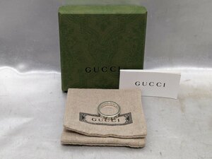 GUCCI グッチ ゴーストリング スカルデザイン シルバーリング 指輪 SV925/AG925 サイズ：16号