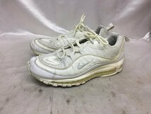 NIKE ナイキ AIR MAX 98 エアマックス98 スニーカー 640744-106 サイズ：27cm カラー：ホワイト メンズ_画像1