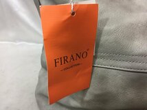 【未使用タグ付き】FIRANO フィラノ クロスステッチ 2WAY トートバッグ 401438 コインケース欠品 カラー：グレー レディース ハンドバッグ_画像3