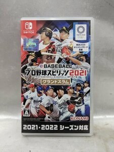 Nintendo Switch ニンテンドースイッチ konami プロ野球スピリッツ2021 ゲームソフト