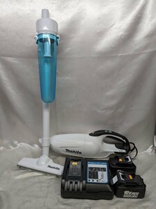 【ネットのみ】makita マキタ 18V充電式クリーナー カプセル式 ワンタッチスイッチ CL181FD MT1860バッテリー2個 充電器付き