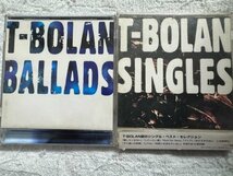 T-BOLAN BESTアルバムCD2枚セット「SINGLES」「BALLADS」森友嵐士_画像1