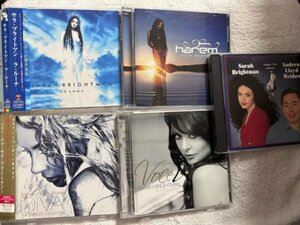 SARAH BRIGHTMANサラブライトマン BEST&オリジナルアルバムCD5枚セット!!