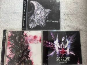 DEATHGAZEデスゲイズ オリジナルアルバム&シングルCD3枚セット 「AWAKE -evoke the urge-」「BLOOD」「SORROW」