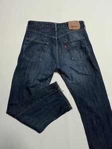 00s Levi's 534 メンズ W33 ジッパーフライ ストレート ヒゲ デニムパンツ ジーンズ / リーバイス オールド 