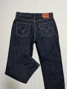 ★濃紺 00s Levi's 502 W35相当 ジッパーフライ ストレート インディゴ デニムパンツ ジーンズ / リーバイス ジーパン