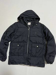 ★2way DAKS little キッズ 150 黒 ブラック ダウンジャケット ベスト / ダックス キッズ 子供服 London ロンドン