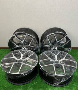 NA-6 SALE期間限定値引き 送料無料【新品未使用】アルミホイール4本セット　EZWWHEELS　18×8.0J　114.3/5H ET38 レクサスRCなどに