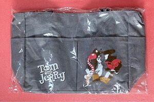 【未使用】 トムとジェリー トートバッグ TOM and JERRY 深さ30cm×横39cm×マチ12cm