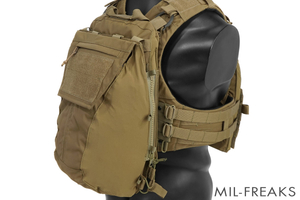 TMC Crye Precisionタイプ PACK ZIP-ON パネル 2.0 プレートキャリア バックパネル コヨーテブラウン