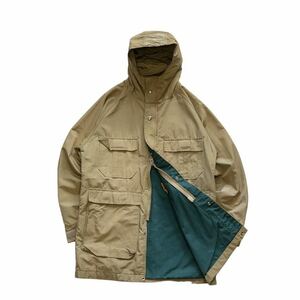 【USA製】 70s 80s Woolrich ウールリッチ マウンテンパーカー ジャケット ベージュ メンズ S アメリカ製 TALON タロンジップ ビンテージ