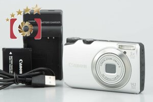 １円出品 Canon キヤノン PowerShot A3200 IS シルバー コンパクトデジタルカメラ【オークション開催中】