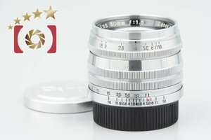 １円出品 Canon キヤノン 50mm f/1.8 L39 ライカスクリューマウント【オークション開催中】