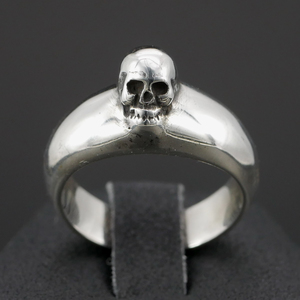 【1円スタート】GHOST STANLEY GUESS ゴースト スタンリーゲス TINY SKULL タイニースカル SILVER シルバー リング 14.5号 2000年 