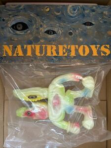 naturetoys 自然玩具 蓄光 GID ソフビ izumonster illsynapse iluilu zollmen イズモンスター ヘドラ Hedorah nagnagnag ゾルメン ウツギヨ