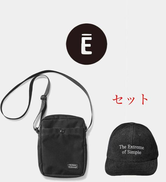 送料無料 ennoy FLEECE CAP フリースキャップ　shoulder bag エンノイ キャップ バッグ スタイリスト私物 jjjjound