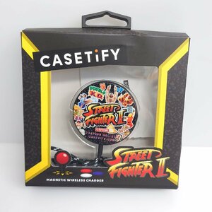 【86】希少 CASETiFY Capcom コラボ Street Fighter ワイヤレス チャージャー ストⅡ 動作未確認品 充電器