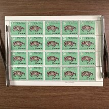 ◇◆琉球切手◆◇かにシリーズ ヤクジャマガニ 3￠×20枚 1シート 収集家放出品 99_画像1