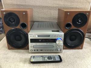 K-237 ☆ONKYO/オンキョー FR-N9NX CD/MD/USB コンポ チューナーアンプ スピーカー リモコンセット